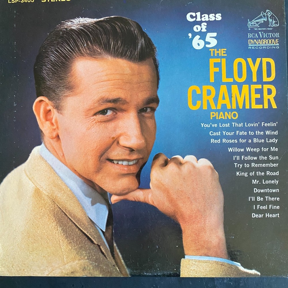 Floyd Cramer – Class of '65 LP Record 1965 RCA Victor Dynagroove Stereo Pop