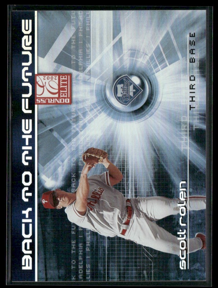 2002 Donruss Elite Scott Rolen #BF-9 Back to the Future /1000