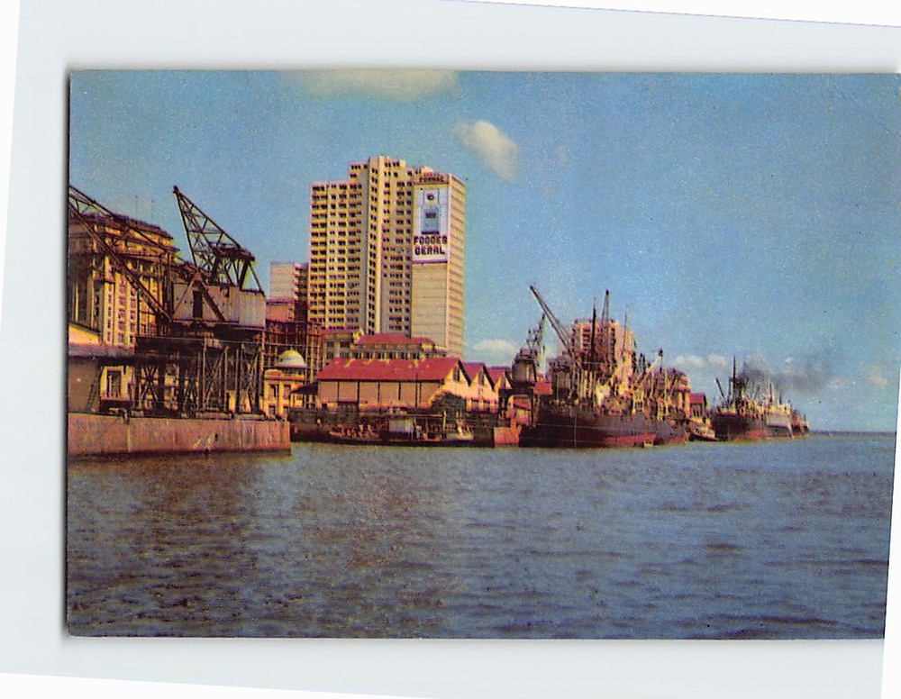 Postcard Cais Do Porto Alegre Brazil