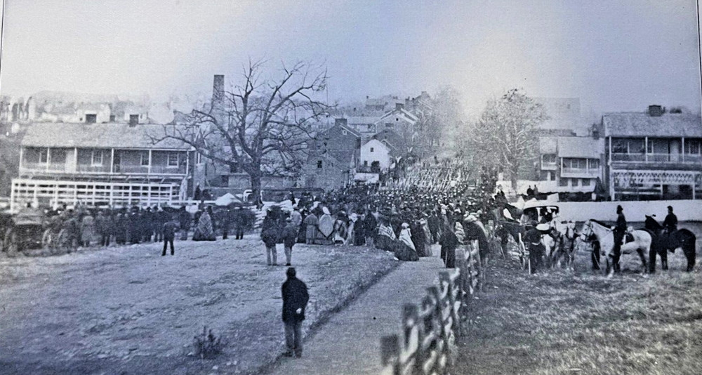 1912 Vintage Illustration Gettysburg Pennsylvania After Civil War