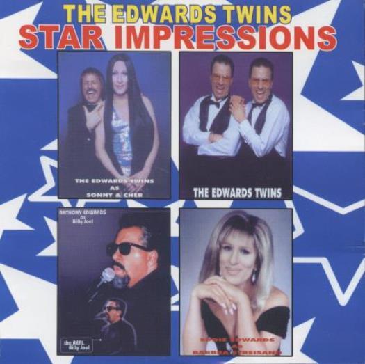 The Edwards Twins: Star Impressions MUSIC AUDIO CD pop classics cover siblings!