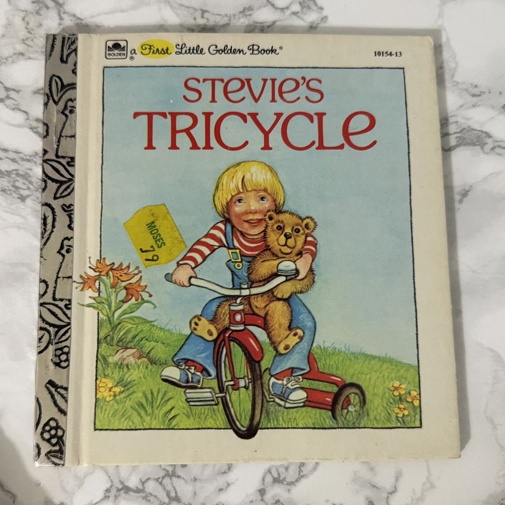 Stevie’s Tricycle A First Little Golden Book Vintage