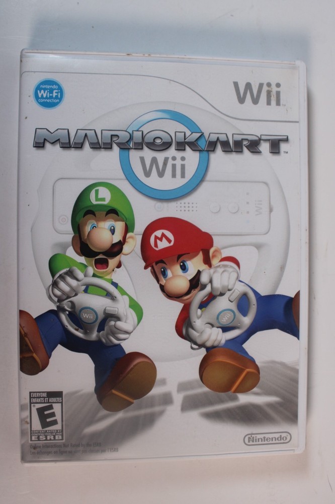 Mario Kart Wii (Nintendo, 2008) Authentic, tested/works Complete