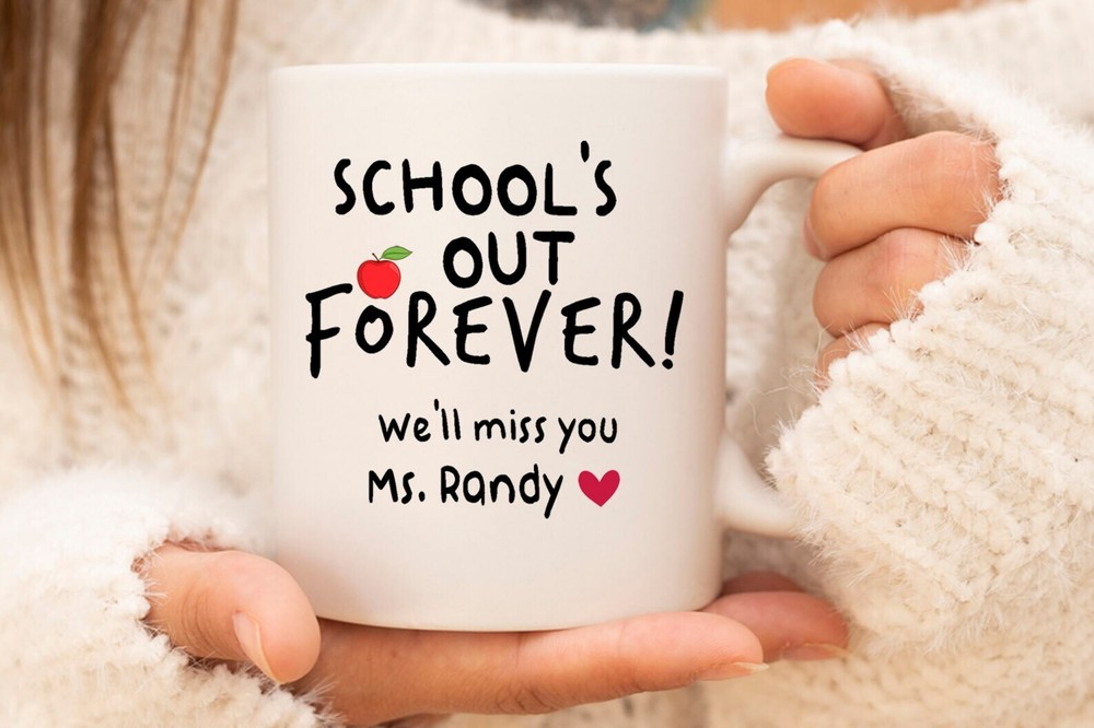 Teacher Funny Retirement Gift Coworker Farewell Gift Appreciation Gift Retired