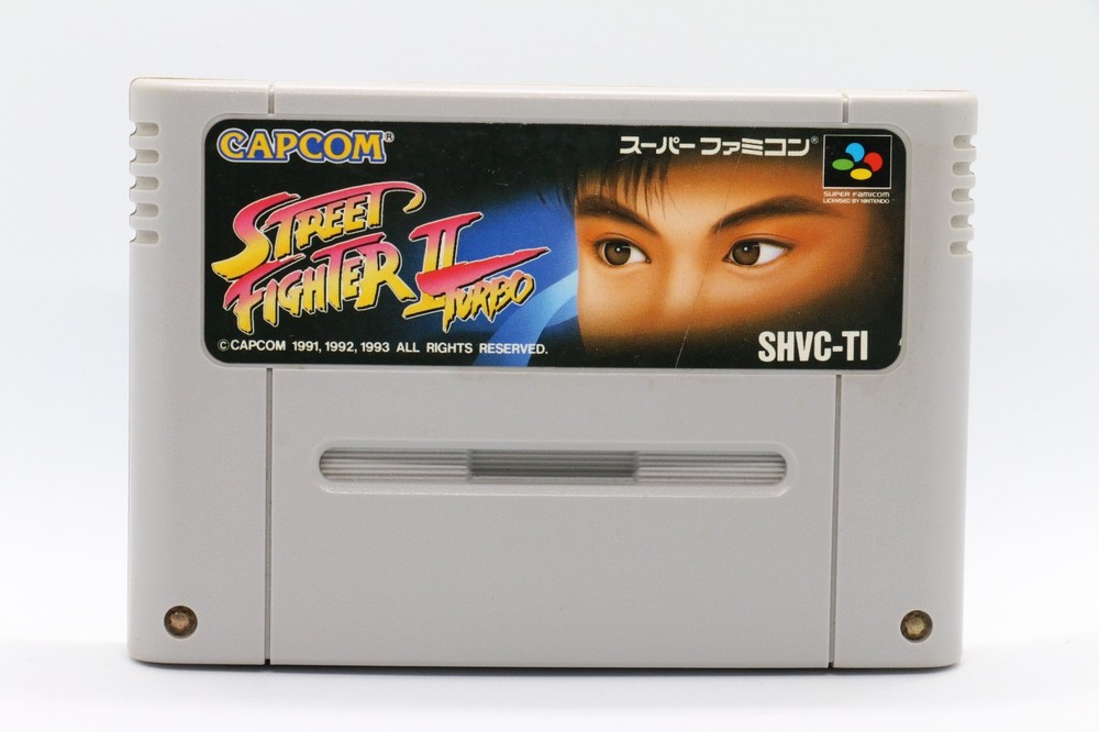 Street Fighter II Turbo Capcom Nintendo Super Famicom sfc Japan 1993 Tested