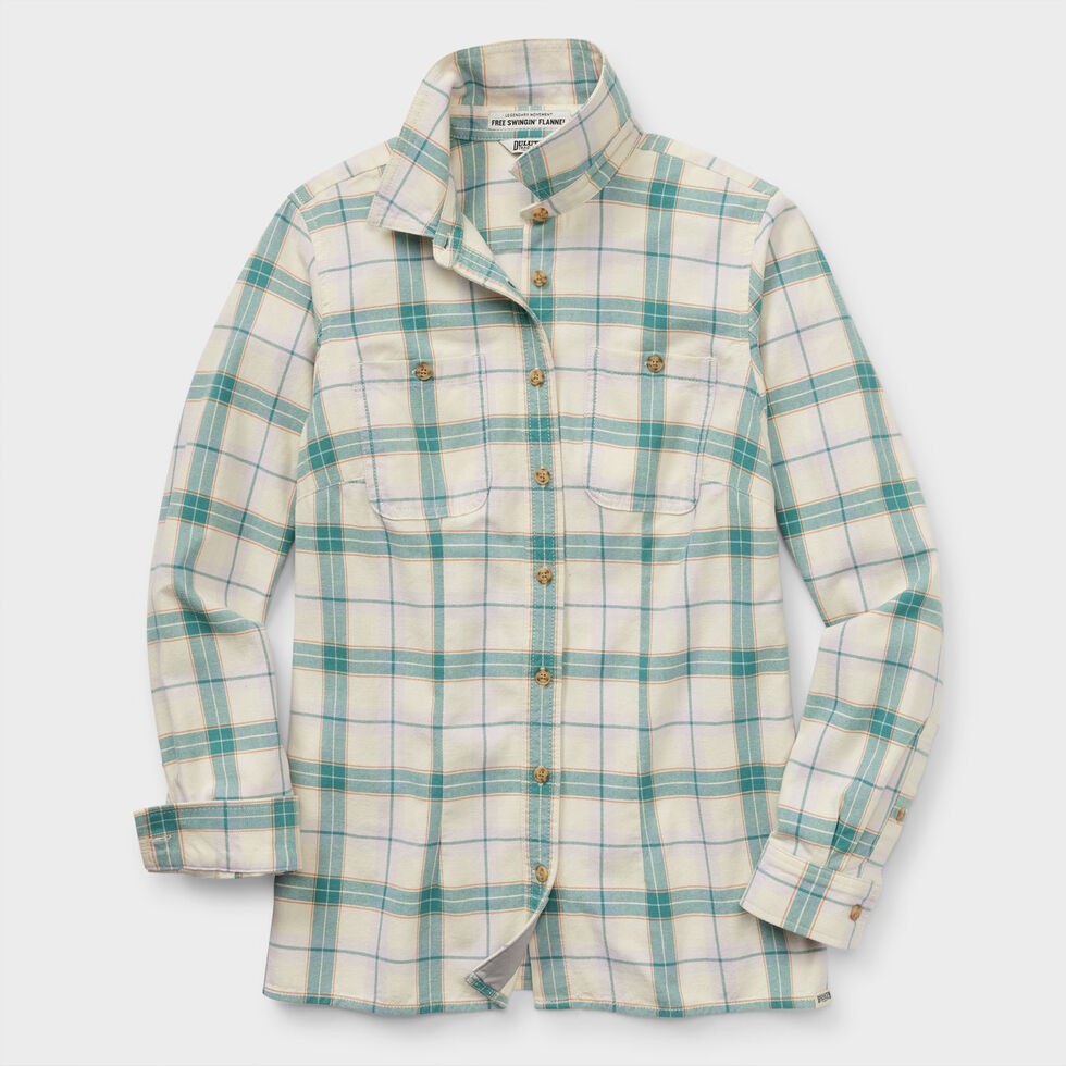 SALE Women's Free Swingin' Flannel Shirt