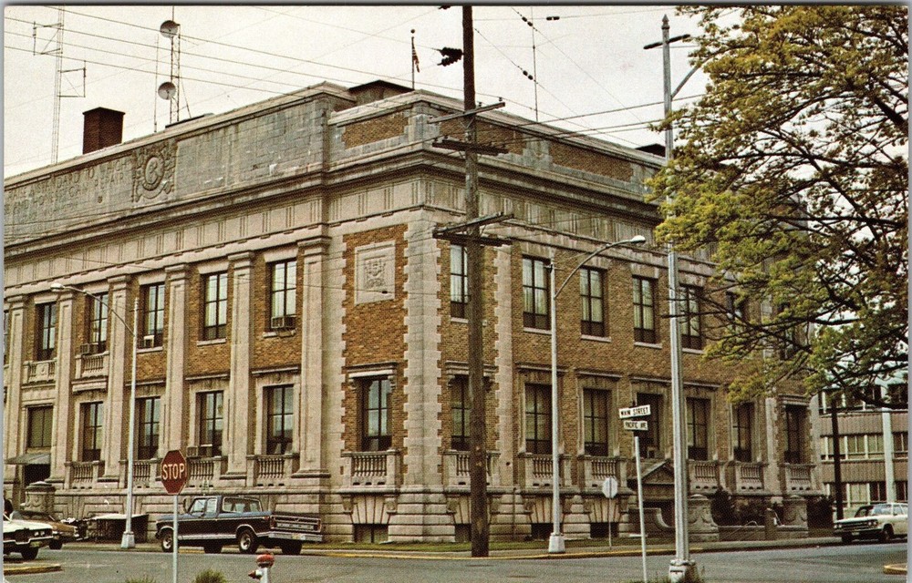Chehalis WA-Washington, Lewis County Courthouse, Vintage Postcard