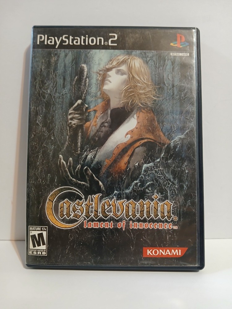 Castlevania: Lament of Innocence (PlayStation 2, 2003) PS2 game & case tested