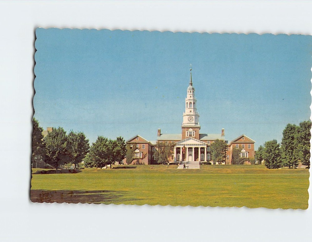 Postcard Miller Library Colby College Waterville Maine USA
