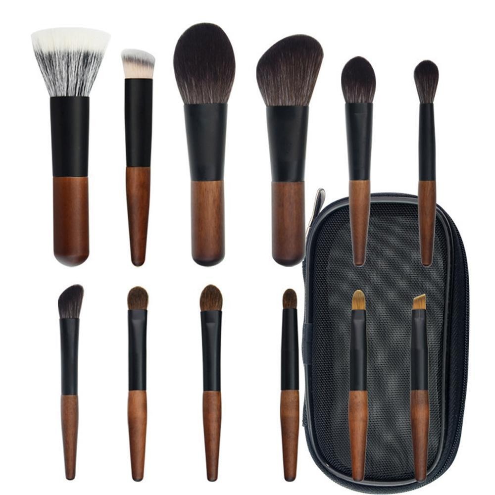 12pcs Complete Makeup Brush Set Powder Eyeshadow Foundation Blush Brush GXA