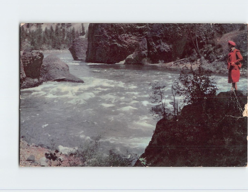 Postcard Seven Mile State Park Spokane Washington USA