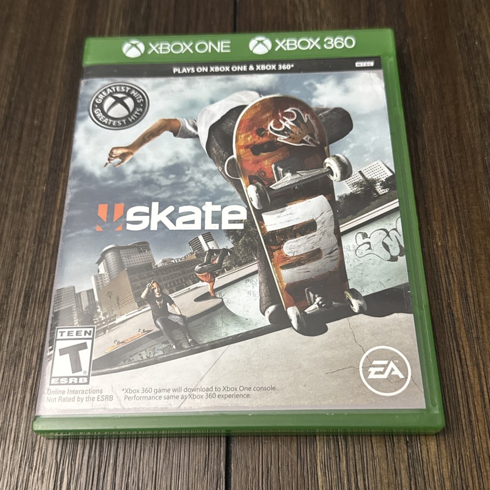 Skate 3 (Xbox 360, 2010) Clean Tested Working - Free Ship