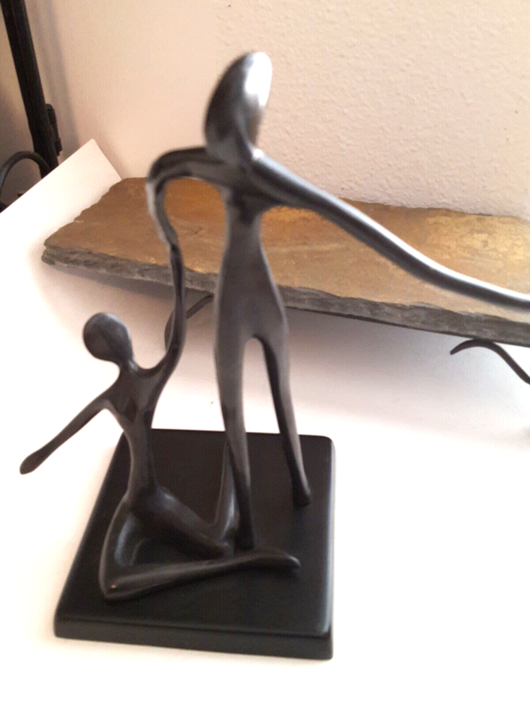 Rare Abstract Statue  Dancing  Metal Figures 10