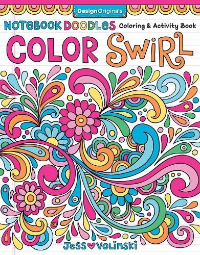 Jess Volinski Notebook Doodles Color Swirl (Paperback)Another great item from Rarewaves USA | Free delivery!