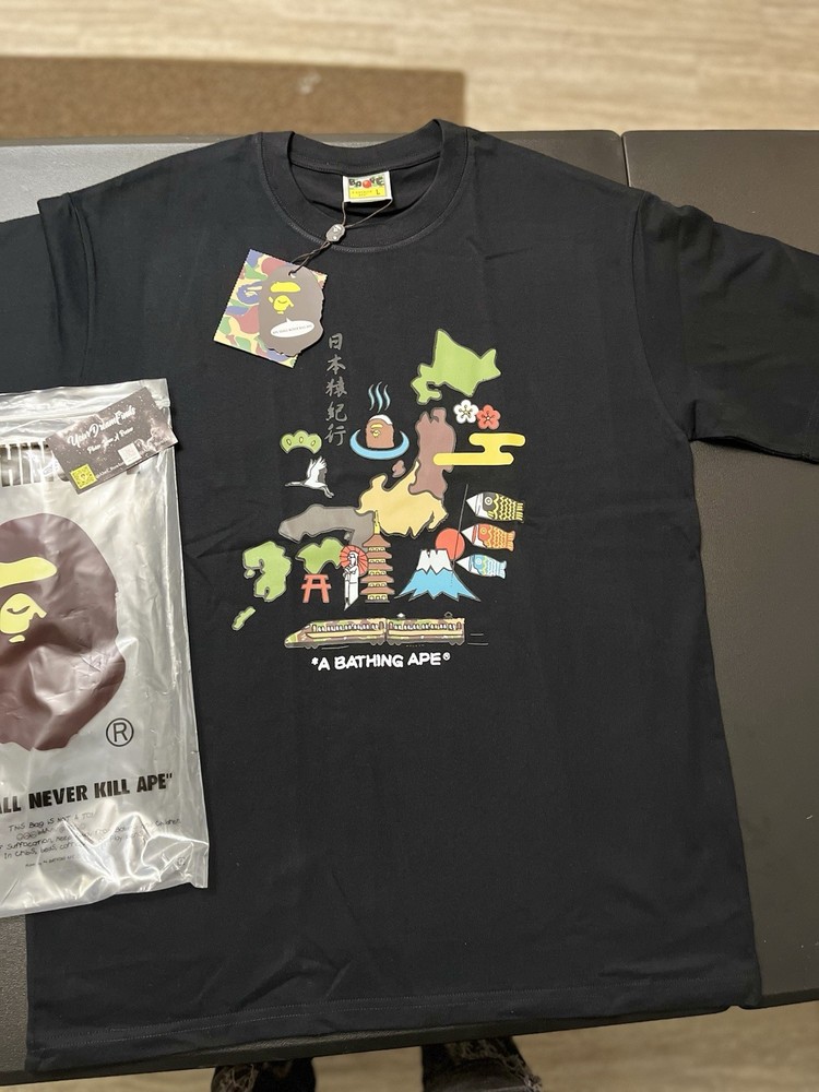 BAPE Japan Culture T-Shirt Size Large