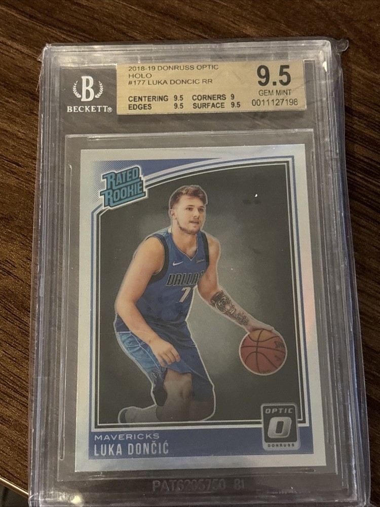 2018-19 Panini Donruss Optic - Rated Rookie Luka Dončić #177 Holo Prizm (RC)