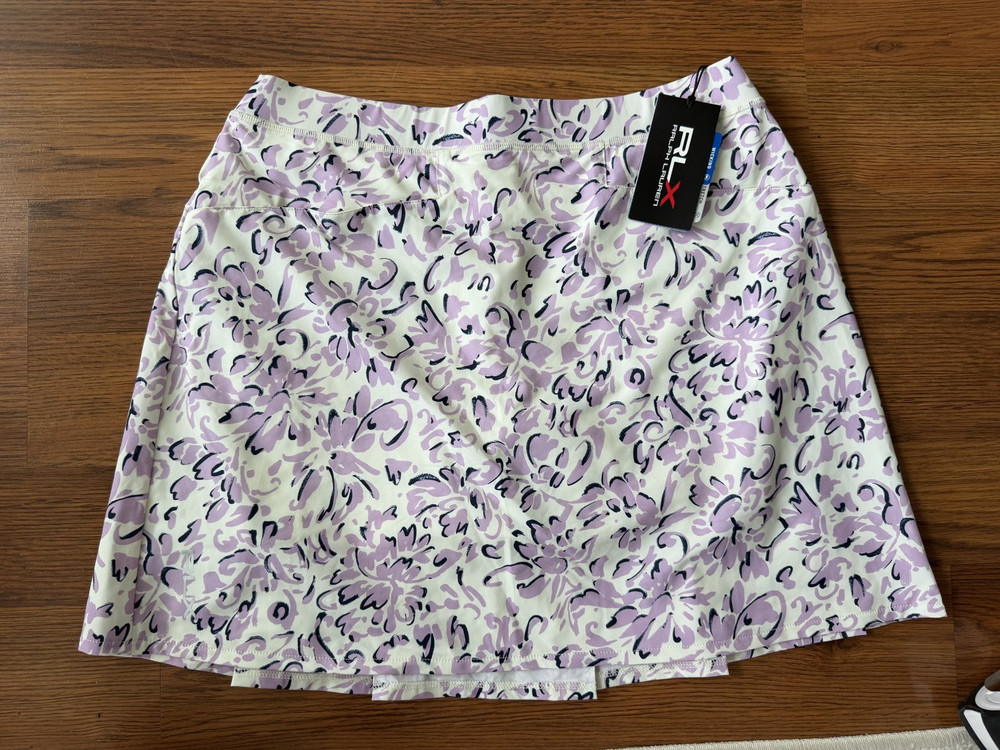 Women's Ralph Lauren Rlx Blue Golf Skort Skirt / Nwt / Medium