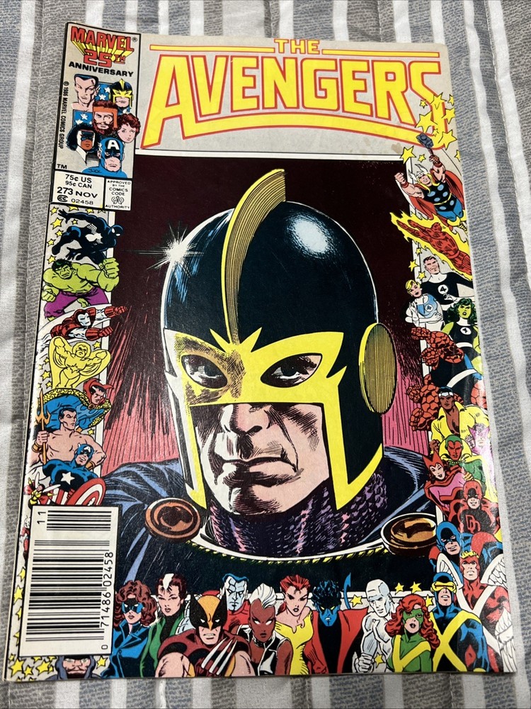 The Avengers #273 Newsstand Variant (Marvel Comics November 1986)