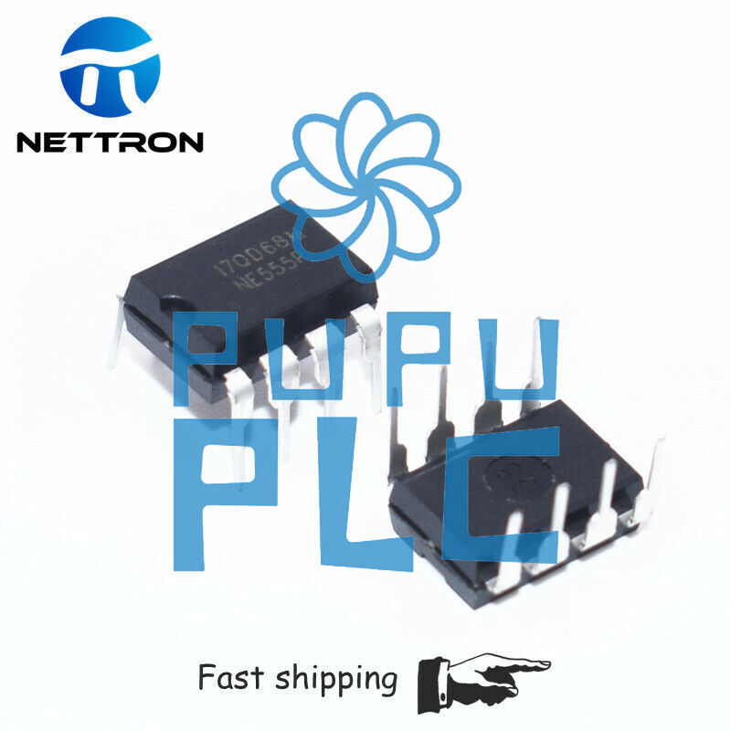 100pcs NE555P NE555 IC 555 High Precision Oscillator Timer DIP-8 Chip