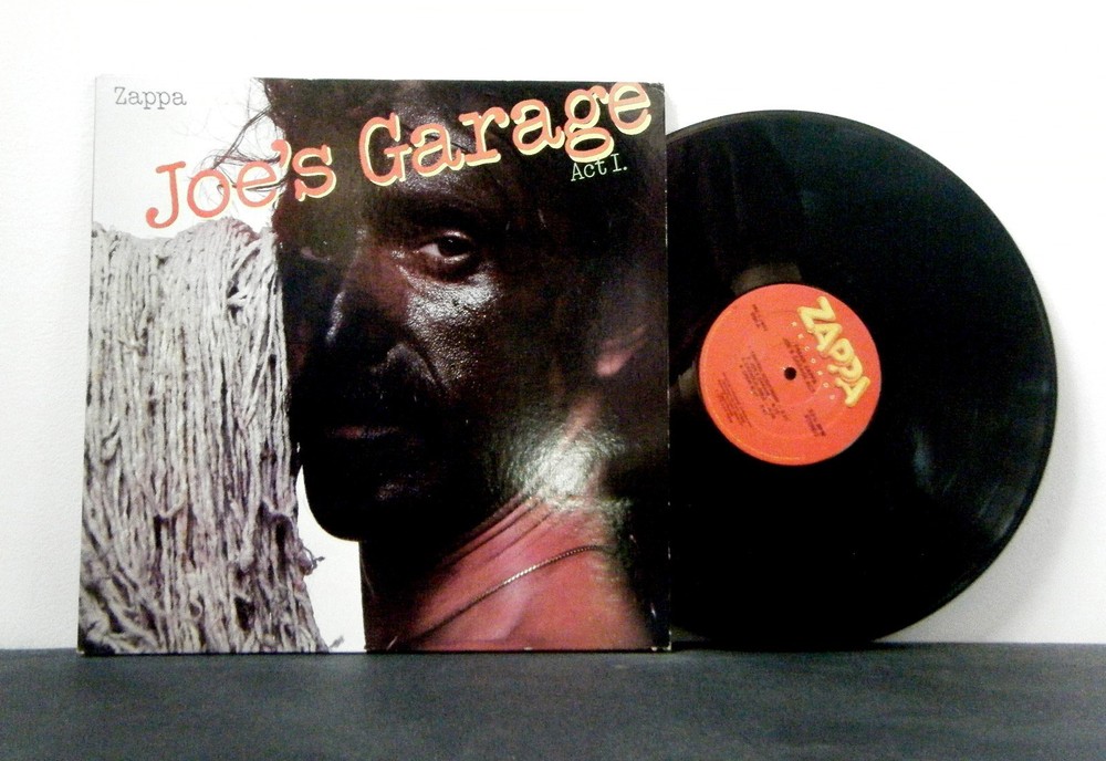 FRANK ZAPPA LP Joe's Garage Act.I 1979 Zappa Records  vinyl