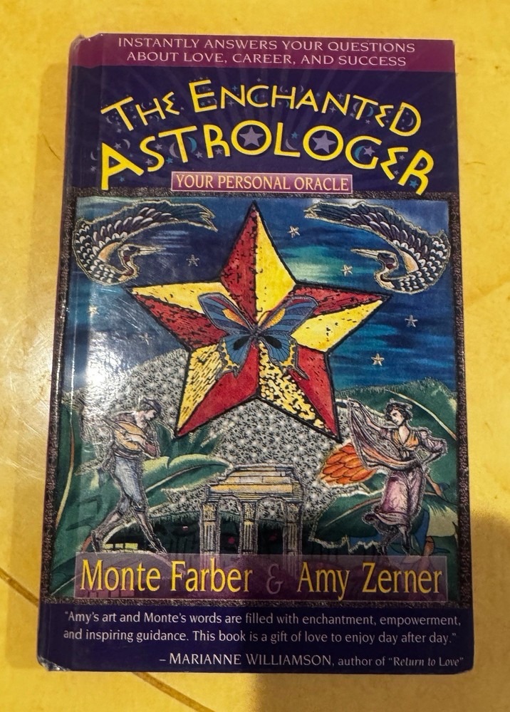 The Enchanted Astrologer: Your Personal Oracle -hardcover- GOOD
