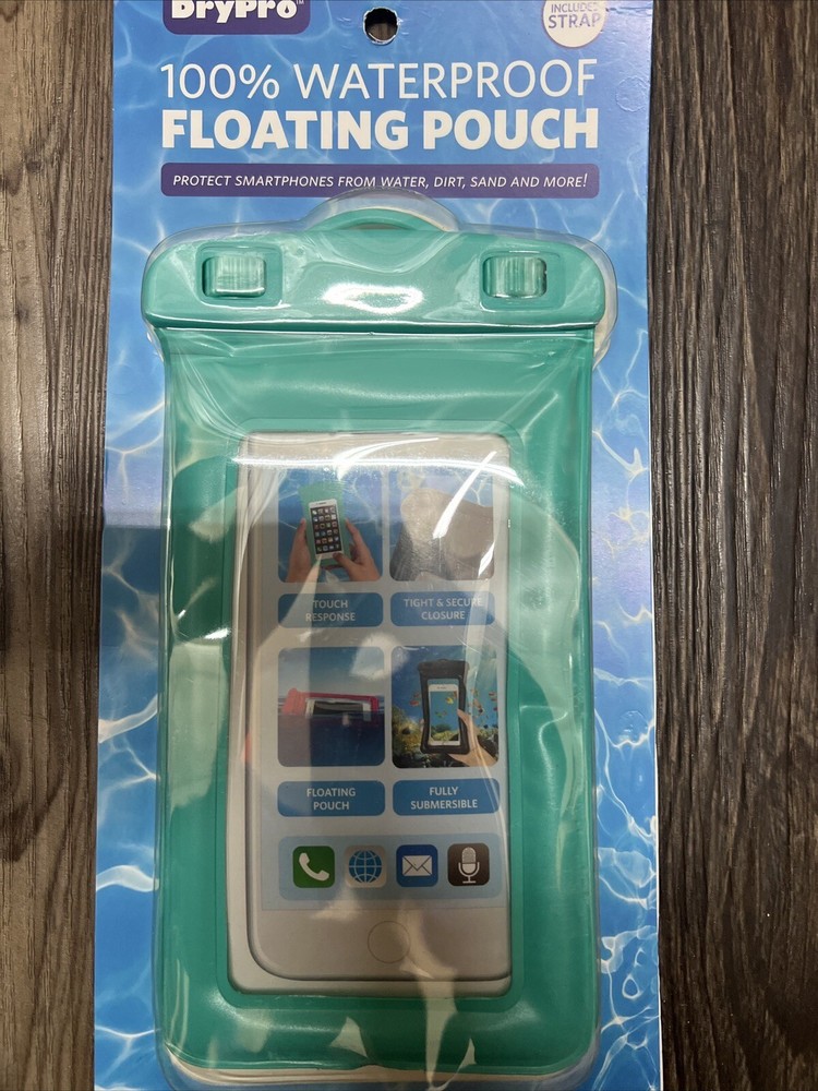 Waterproof Pink NIP DRYPRO Phone Case for Kayaking Dry Bag