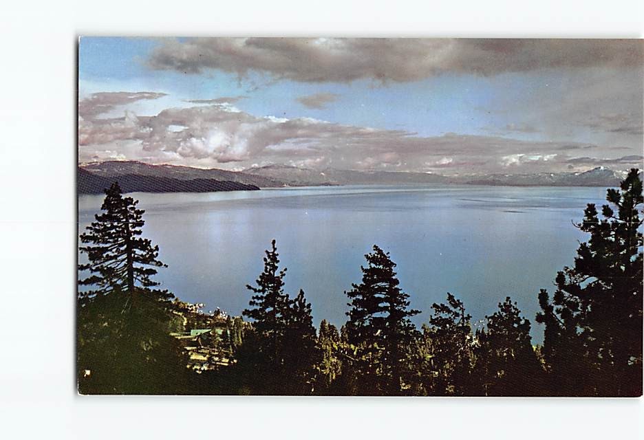 Postcard Lake Tahoe Nevada USA