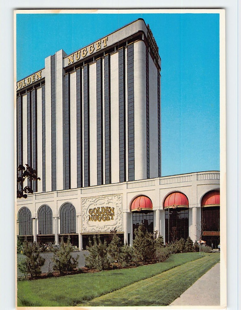Postcard Golden Nugget Hotel & Casino Atlantic City New Jersey USA