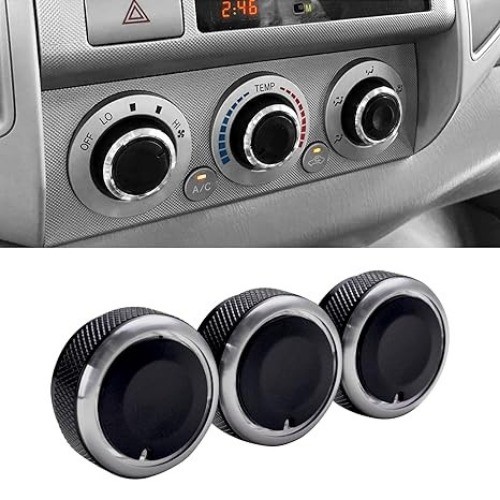 Compatible with Tacoma 2005-2015 A/C Air Conditioning Control Swi Color: Black