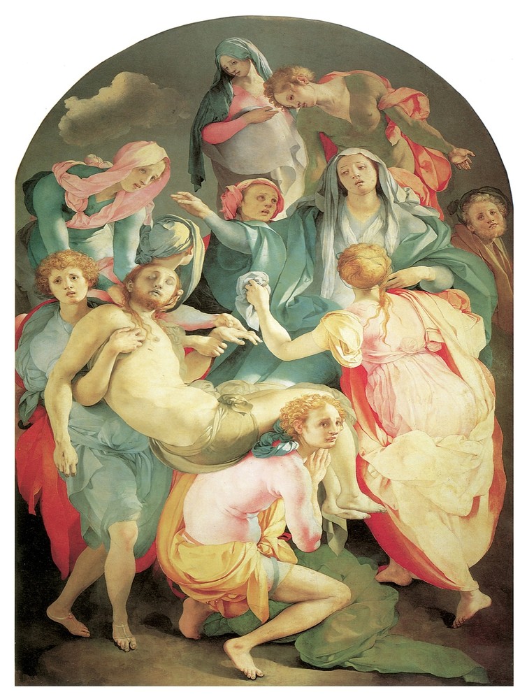 Decor Poster. Graphic Art. Christ After crucifixion. Religious Wall Design 1379