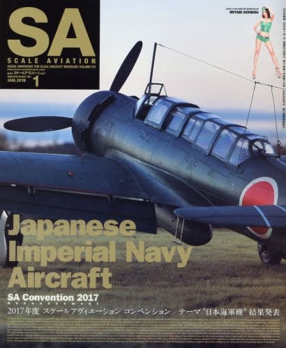 Dai Nihon Kaiga SCALE AVIATION Vol.119 January 2018 Magazine fro... book form JP
