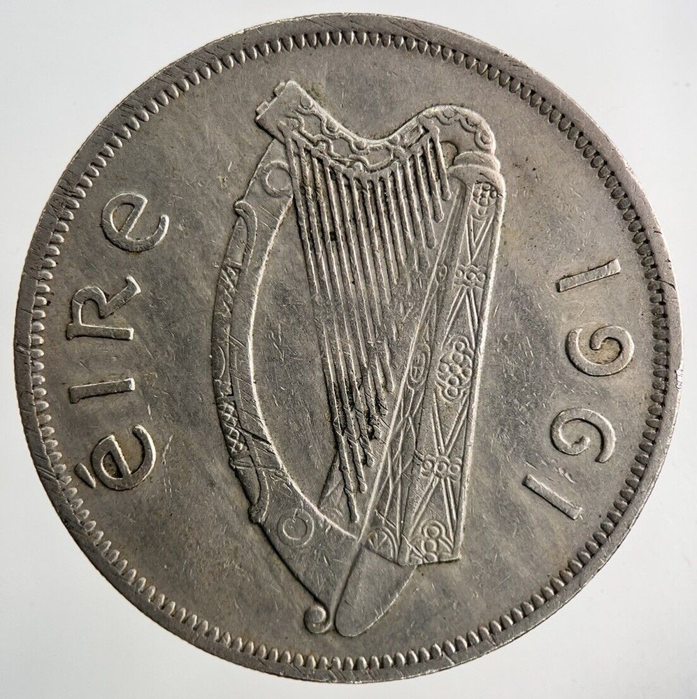 1961 Irish Horse Half-Crown Coin | Very High Grade