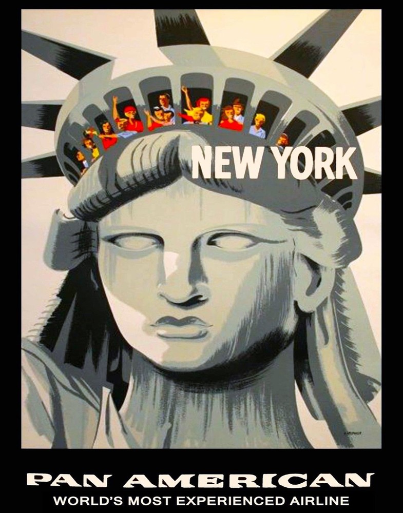 8259.Decoration Poster.Home Room wall art design print.New York Liberty Statue