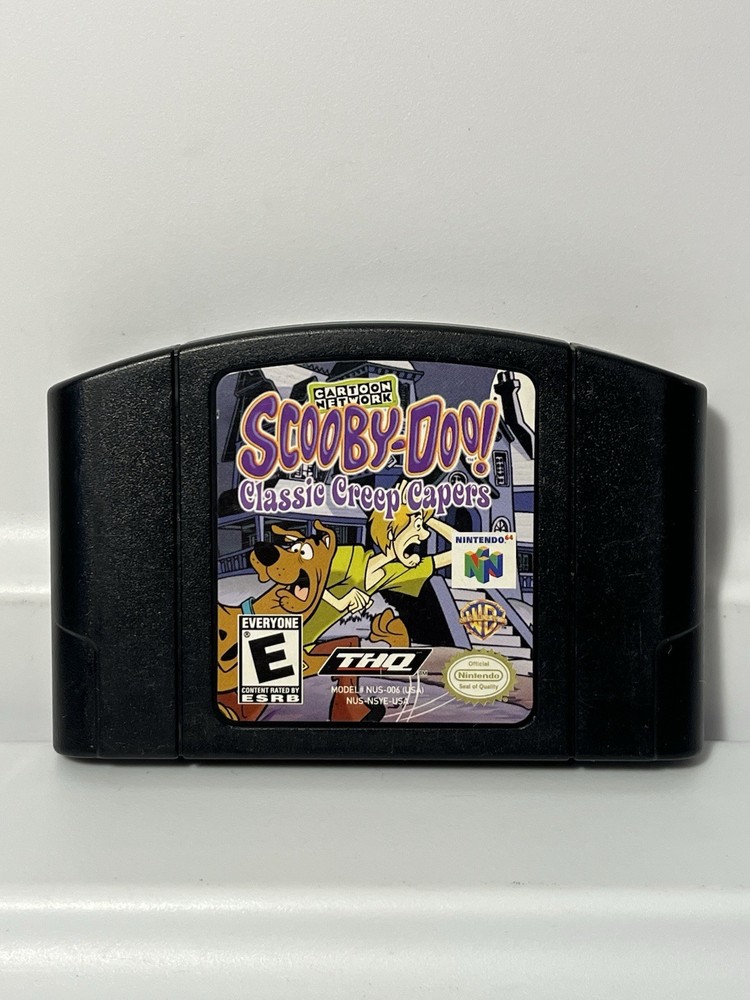 Scooby-Doo! Classic Creep Capers Nintendo 64 N64 Authentic Tested Cartridge Only