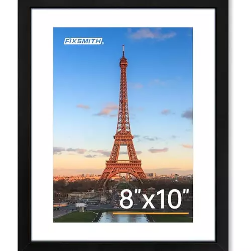 8x10 Picture Frame 1 Pack, Photo Frame with HD Plexiglass, Display Pictures