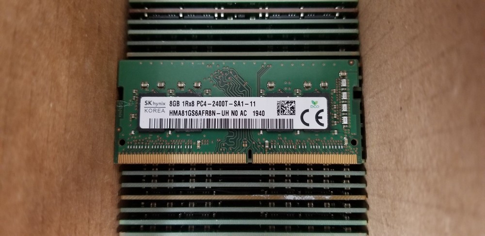 Lot 480 GB (60x8GB) 8GB DDR4 SO-DIMM Laptop RAM Mixed Brands & Speeds