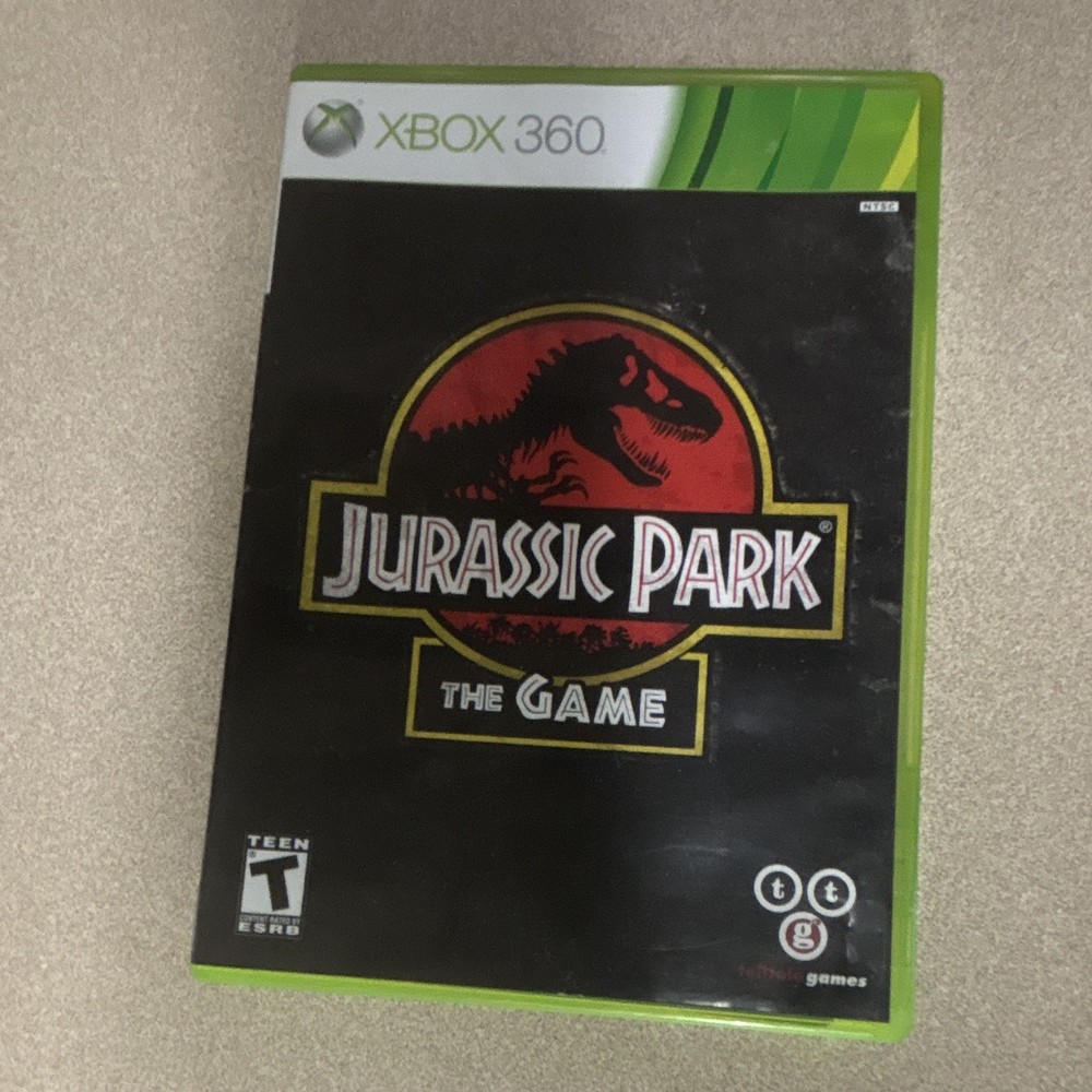 Jurassic Park: The Game - Xbox 360 Complete w/ Manual (T) NTSC-U/C 2011
