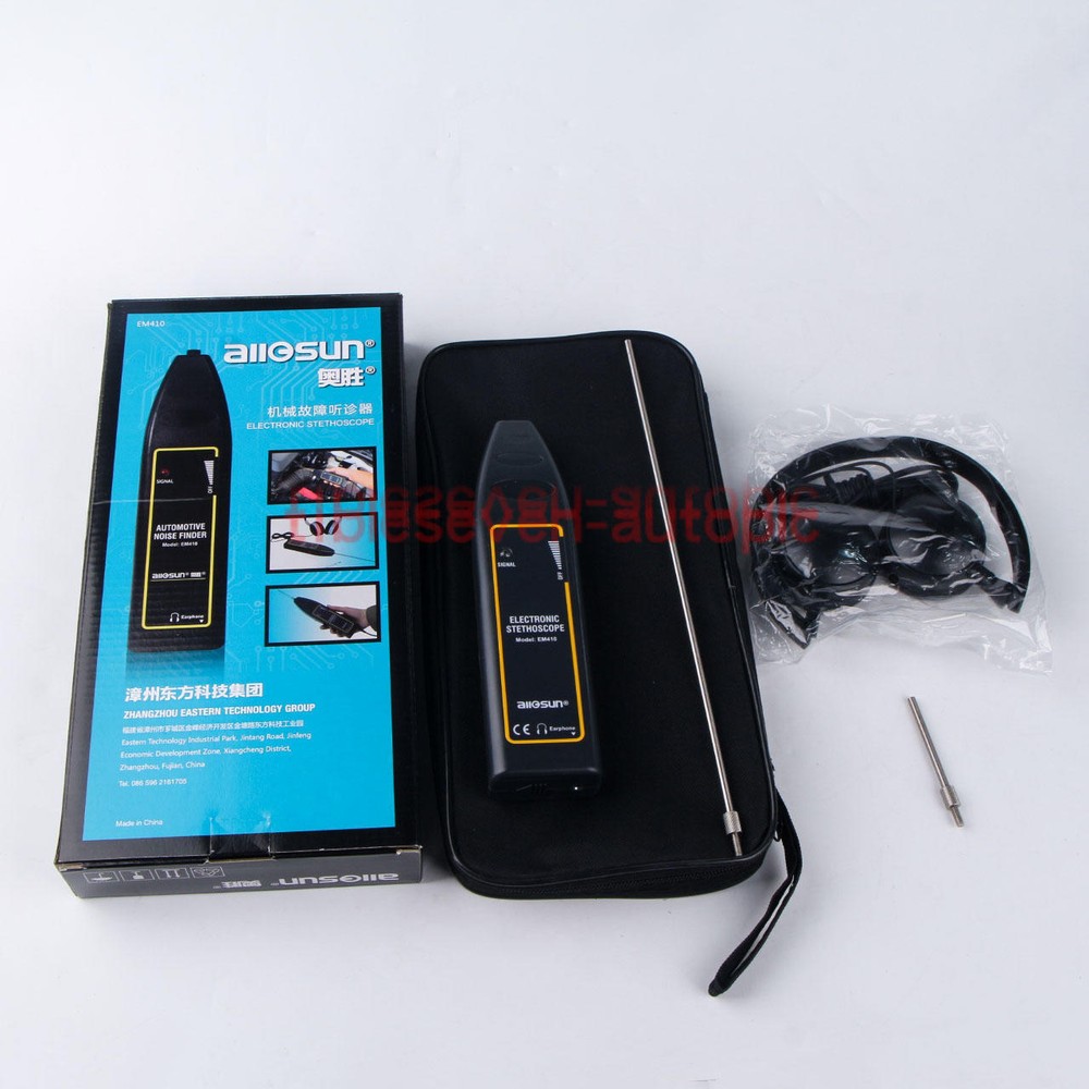 Water Hose Leak Detector Electronic Stethoscope Earphone Detection Equipment