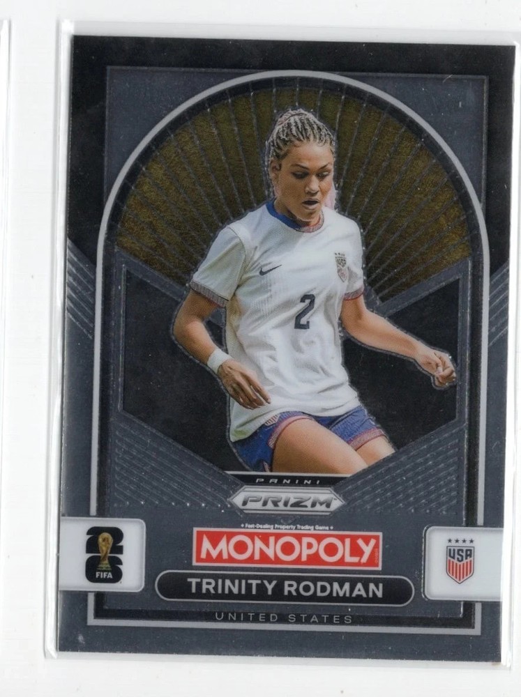 Trinity Rodman 2026 Panini Prizm Monopoly FIFA World Cup #94 Insert USWNT B