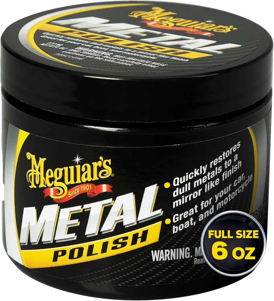 Metal Polish - Brighten and Restore Your Car'S Chrome, Stainless Steel, and Poli