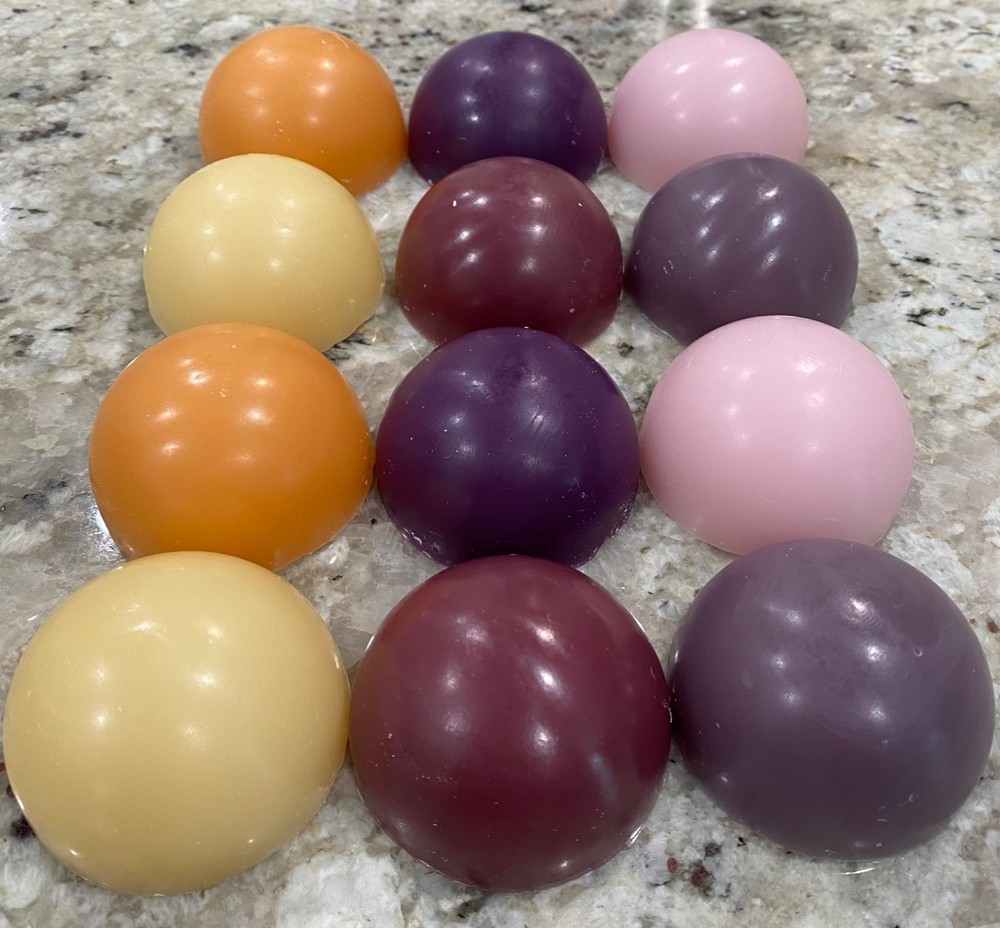 Partylite Aroma Melts Lot Of 12 Ginger Pumpkin Strawberry Rhubarb Mulberry Etc