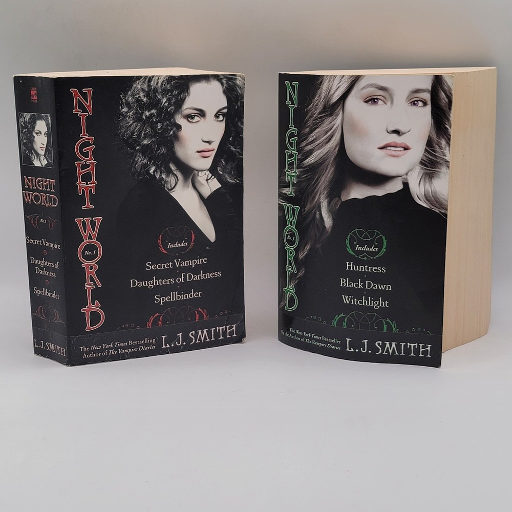 Night World Omnibus 1 & 3 LJ Smith Vampire Paranormal Romance Set PB