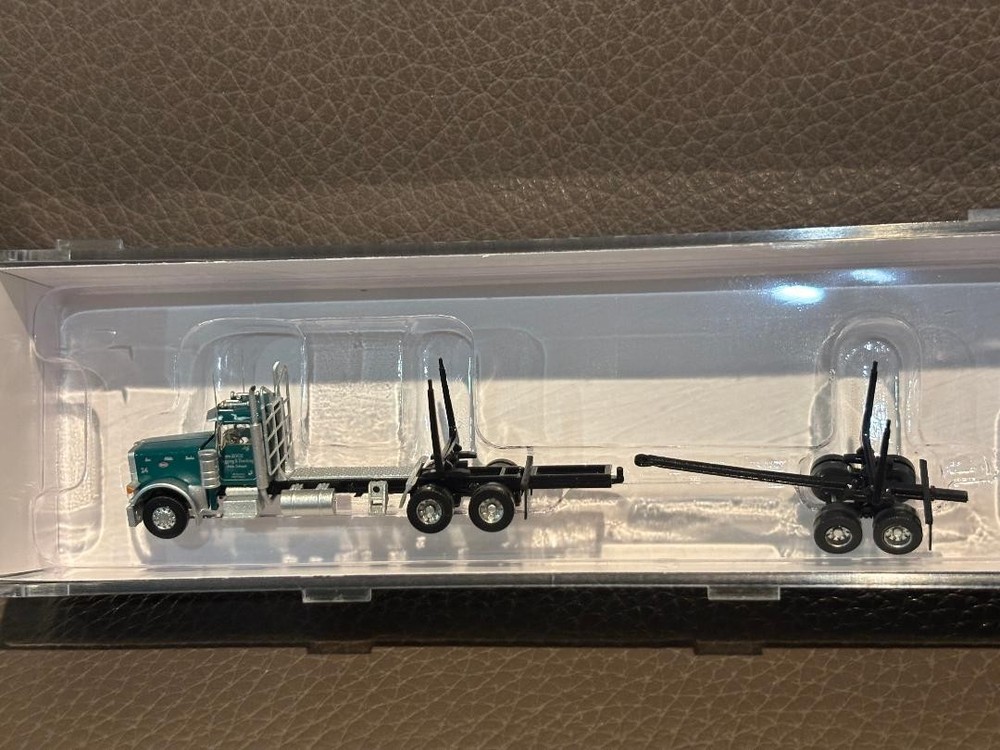 N Scale Trainworx 47986  Peterbilt 379 Log Truck Koch
