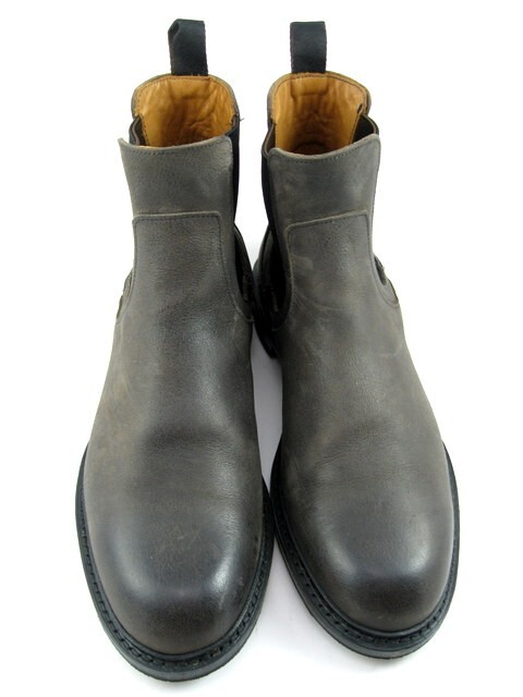 Allen Edmonds Tanner Mens Grey Leather Chelsea Boots Size 10 D 576N USA