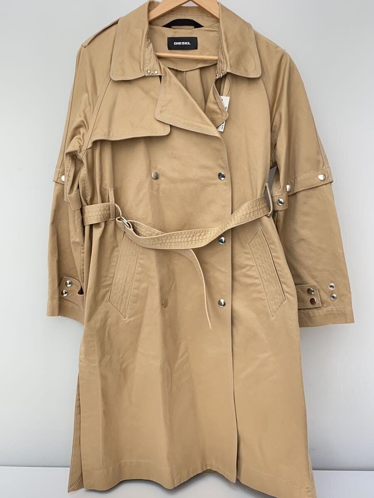 Diesel G-Acir-New/Trench Coat/Xxs/Cotton/Beg/00Sk580Eaun