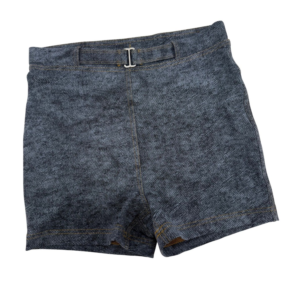 Lululemon Everlux Denim Print Shorts Womens Size 8 NWOT