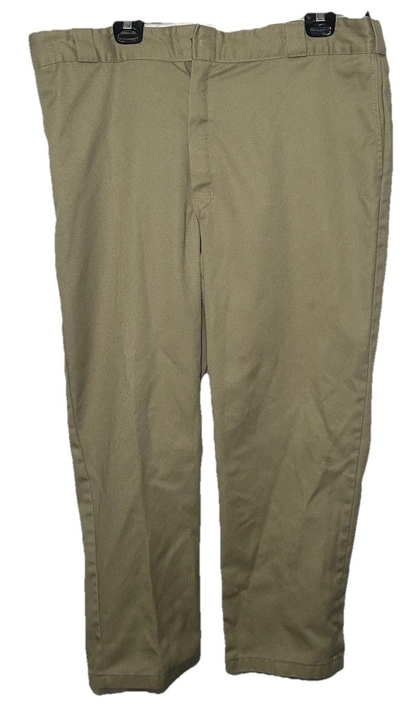 DICKIES 874 Original Fit Men’s Khaki Pants Size 44x30 Workwear Classic