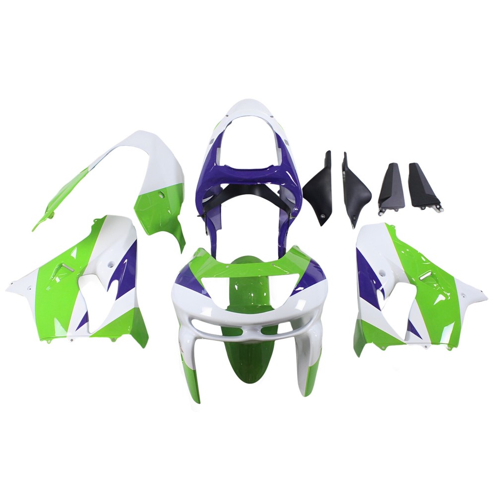 Green Fairing Kit for 1998 1999 Kawasaki Ninja ZX9R Injection Plastic Bodywork