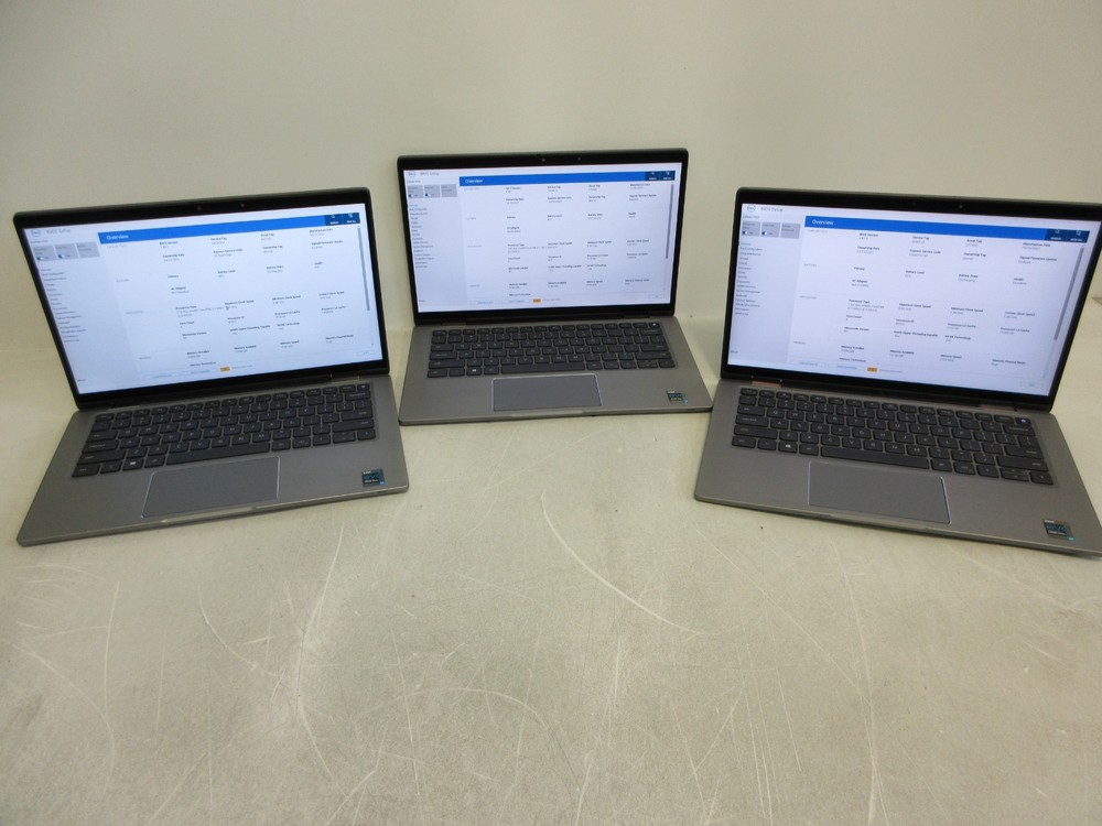 3- Dell Latitude 7320 Core i7-1185G7 3.00GHz No HD No Pwr Adapt No Bottom Cover