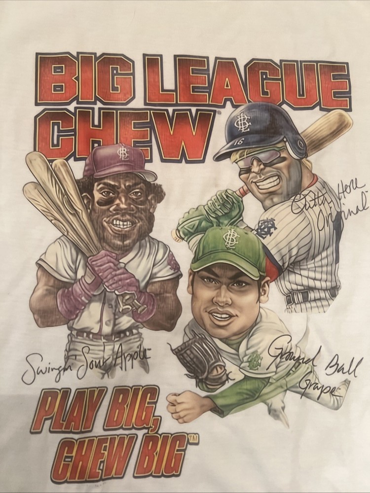 Big league  Chew T-Shirt size xl